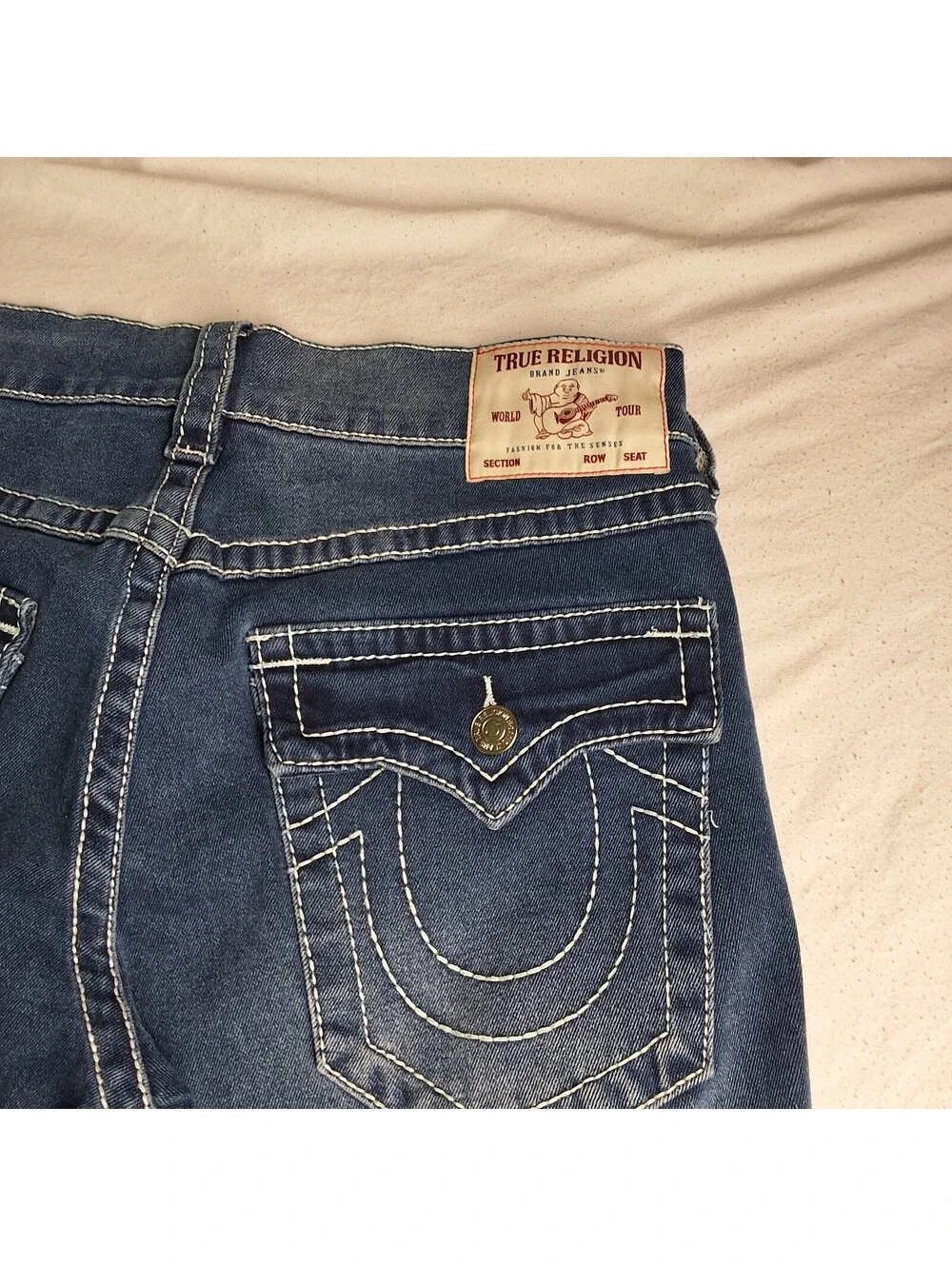 True Religion Geno Relaxed Slim Jeans Size 32